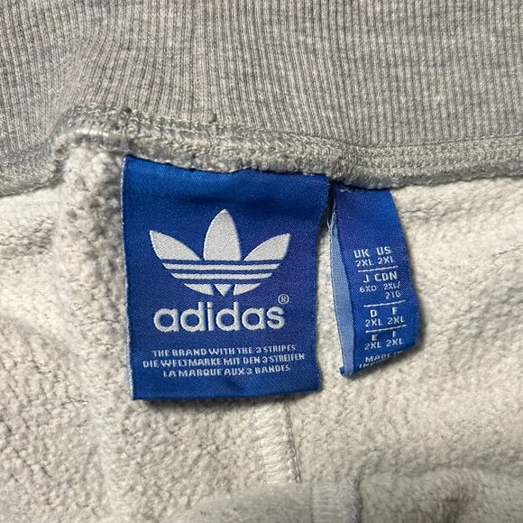 Adidas Originals Sweatpants 2XL – Grey, Trefoil Logo, “03” Graphic, Joggers - Picture 6 of 7